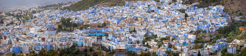 Blue City in Chefchaouen, Morocco