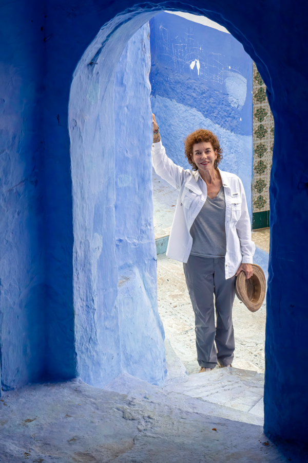 At the Entrance in Chefchaouen, Morocco