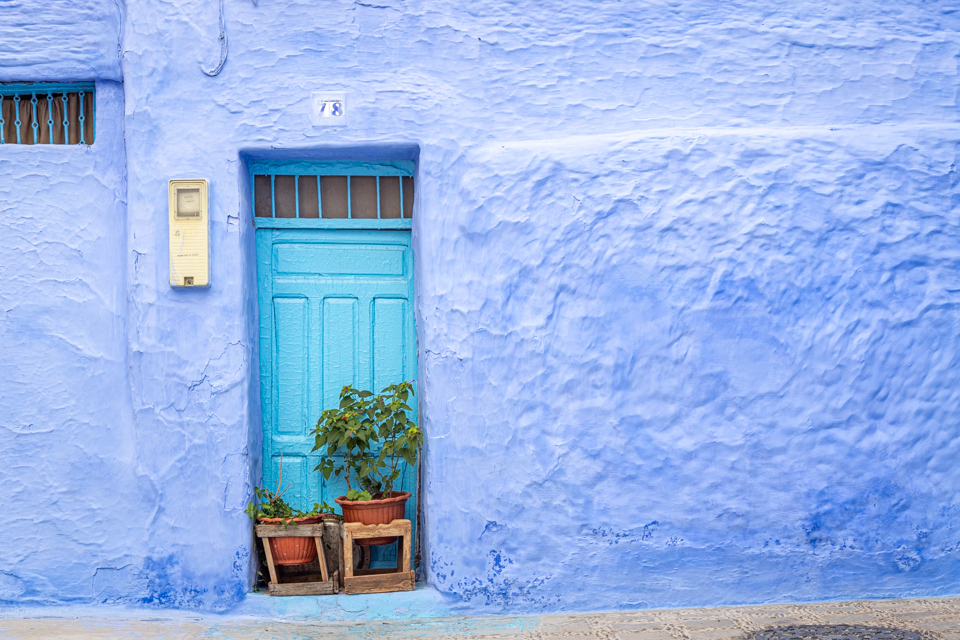 No Entry in Chefchaouen, Morocco