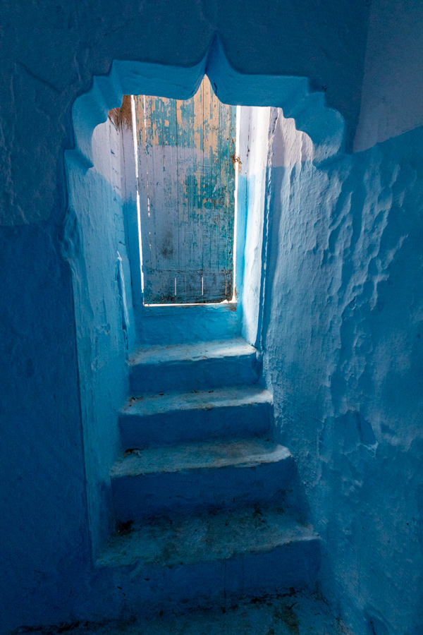Old Entry in Chefchaouen, Morocco