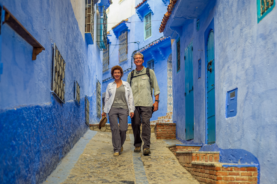 Out for a Stroll in Chefchaouen, Morocco