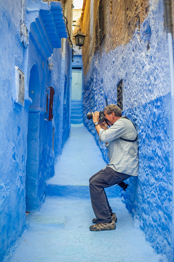 Tight Shot in Chefchaouen, Morocco