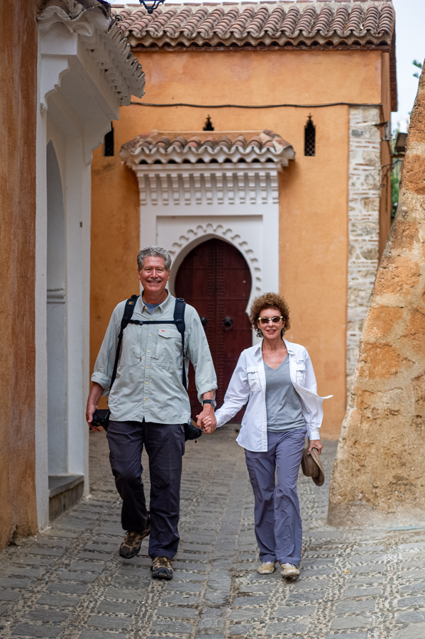 Hand in Hand in Chefchaouen, Morocco