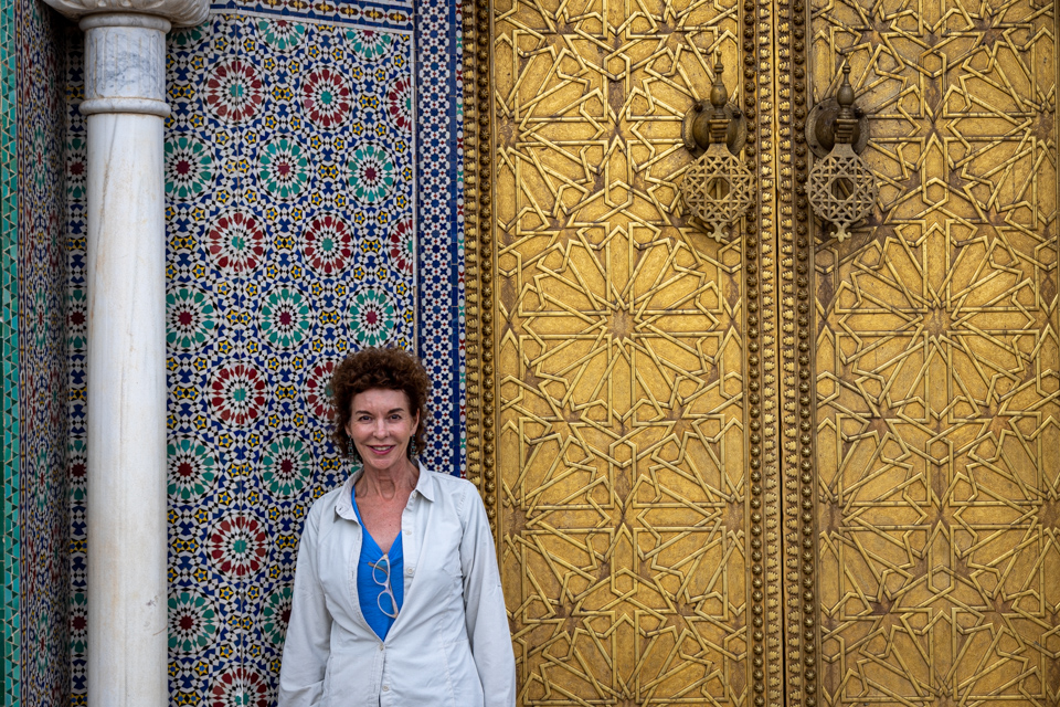 Golden Doors in Fez, Morocco