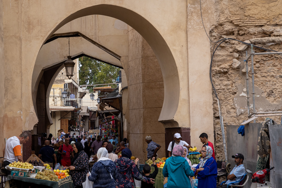 Jewish Quarter in Fez, Morocco