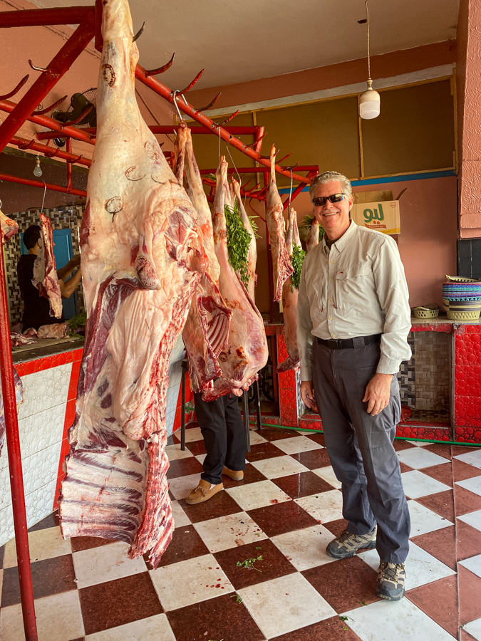 Roadside BBQ in Fez, Morocco