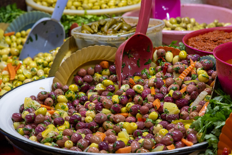 Olives in Fez, Morocco
