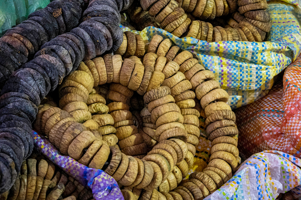 String of Figs in Sefrou, Morocco