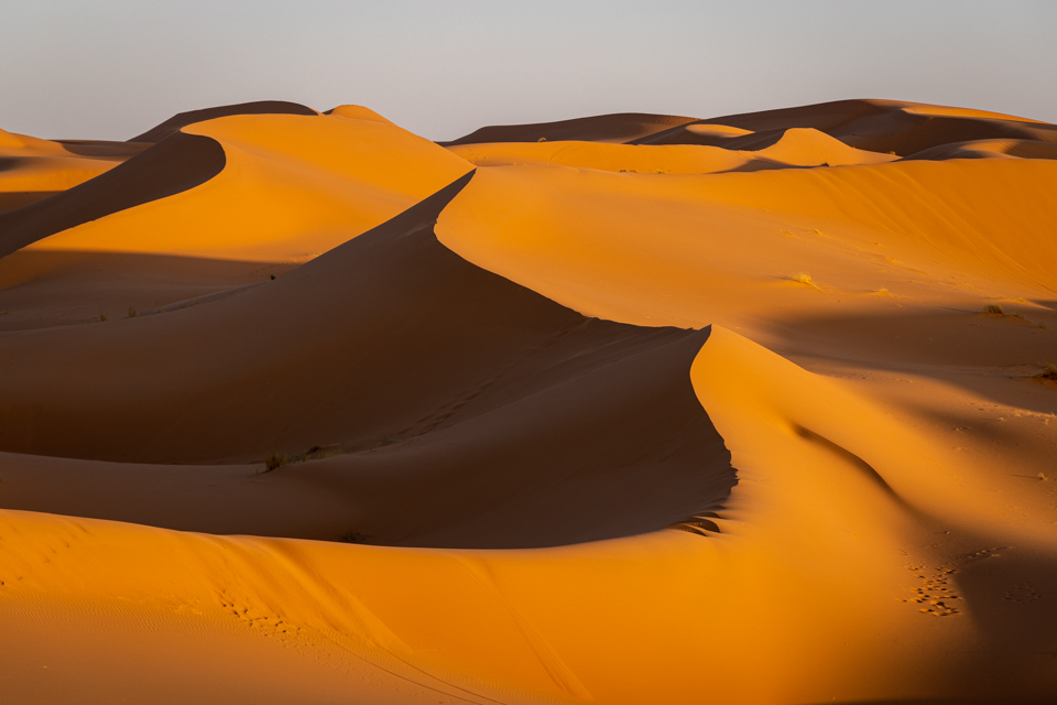 Sand Waves in Sahara, Morocco
