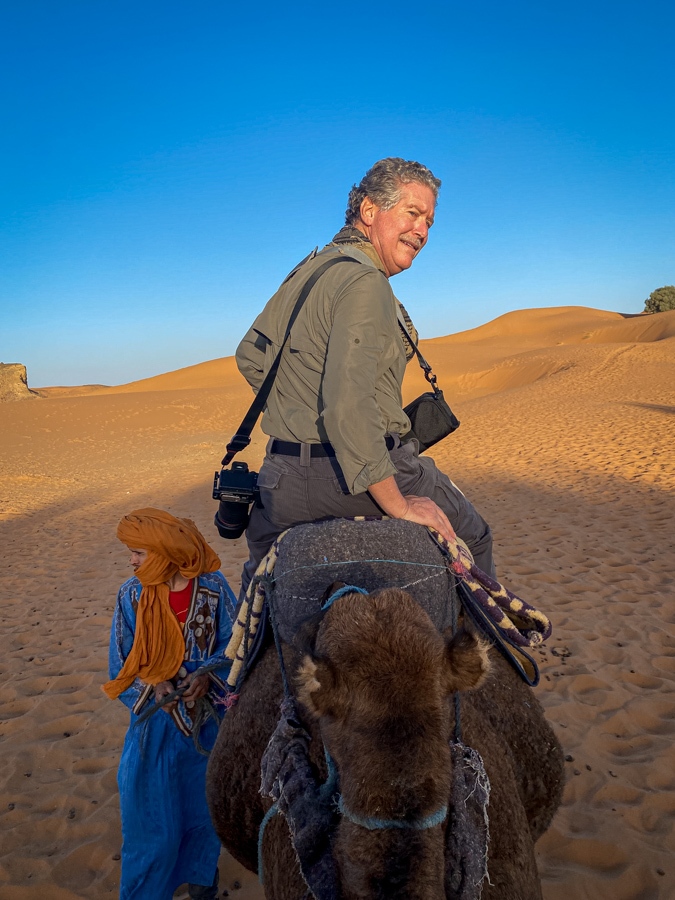 Turn Around!! in Sahara, Morocco