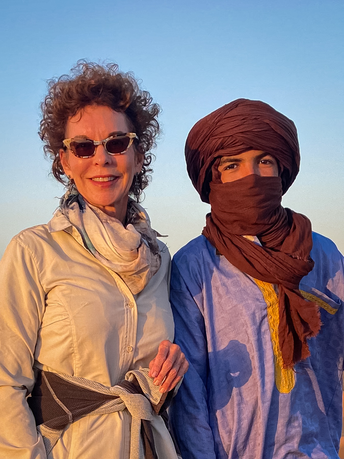 Guide in Sahara, Morocco