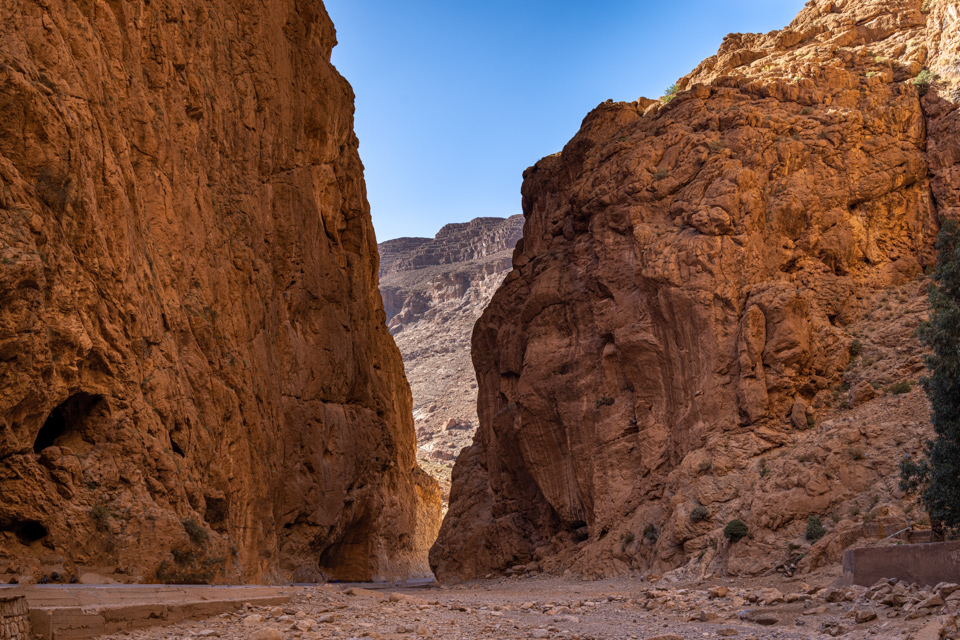 Todgha Gorge in Tinghir, Morocco