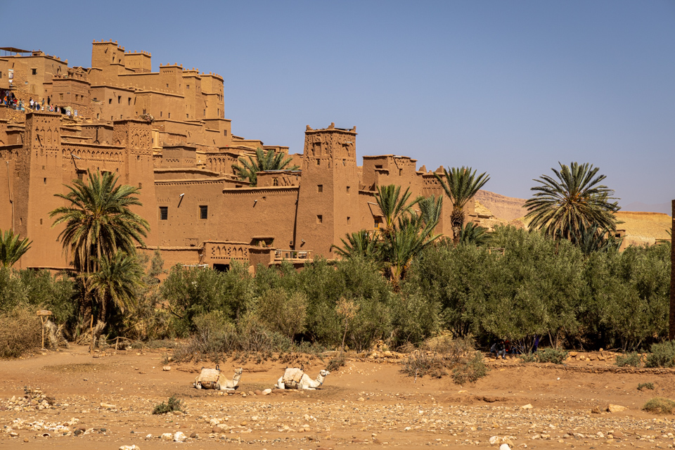 Desert Toll Booth in Ait Benhaddou, Morocco