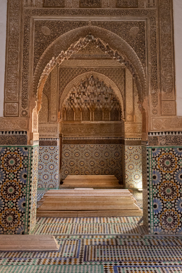 Three Niches in Marrakech, Morocco