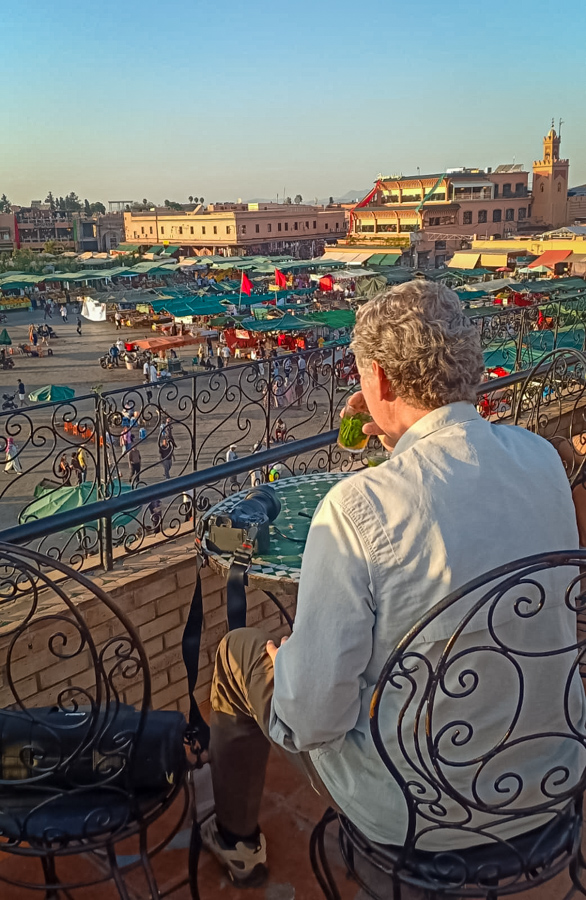 Waiting in Marrakech, Morocco