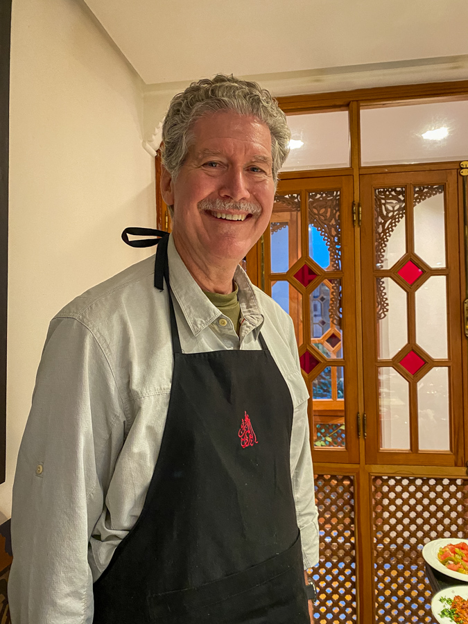 Chef Cal in Marrakech, Morocco