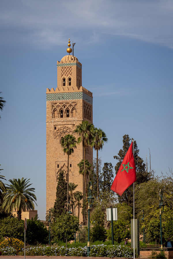 Kutubiyya Mosque in Marrakech, Morocco