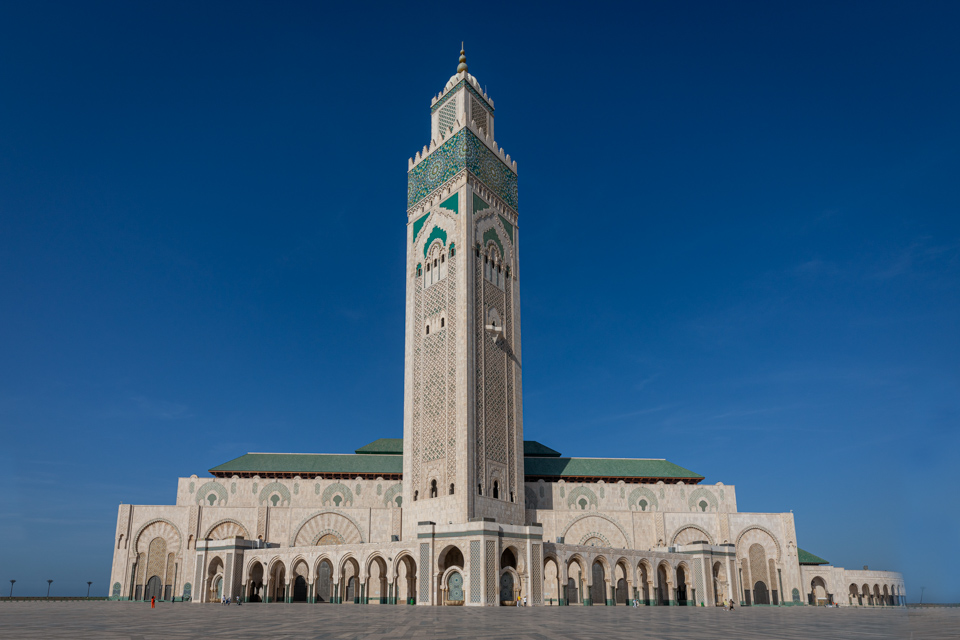 Hassan II Mosque in Casablanca, Morocco