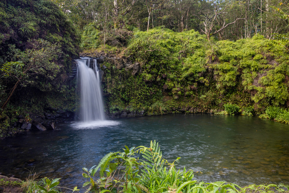 Pua'a Ka'a Falls in Hana, Hawaii