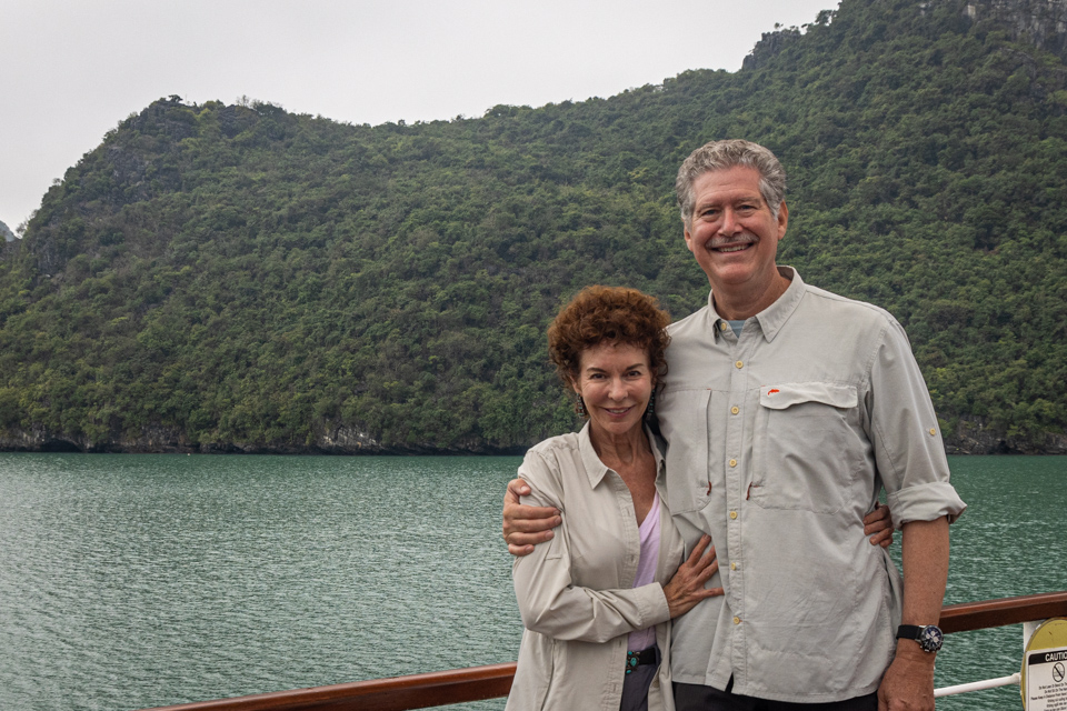On the Boat in Ha Long Bay, Vietnam