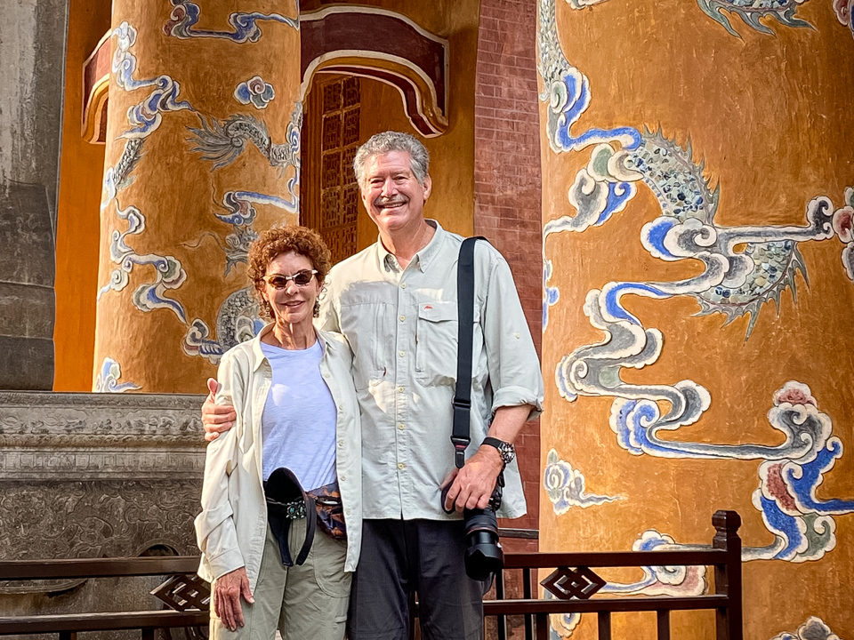 Blue Dragons in Hue, Vietnam