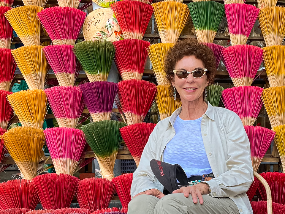 Incense in Hue, Vietnam