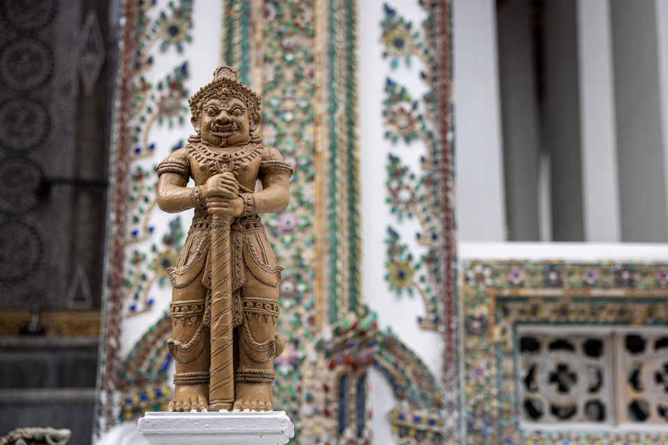 Small Guard in Bangkok, Thailand