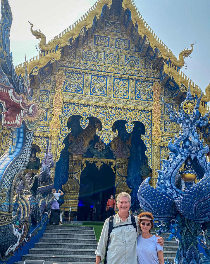 Blue Temple in Chiang Rai, Thailand