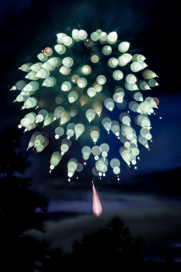 Firework Focus in Highlands, North Carolina