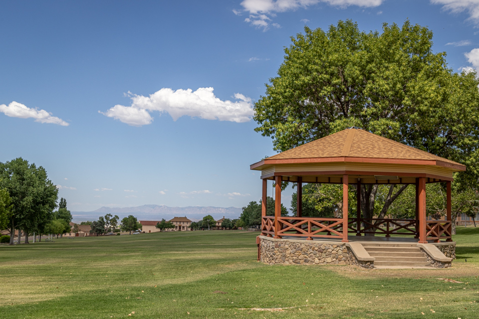 Review Stand in Fort Huachuca, Arizona
