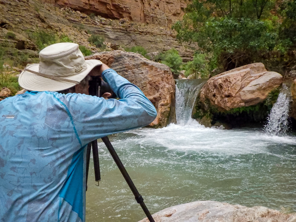 In the Creek in Grand Canyon, Arizona