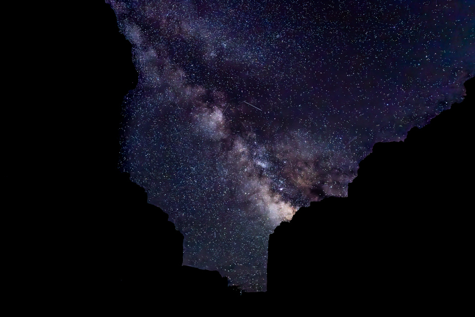 Stary Night in Grand Canyon, Arizona