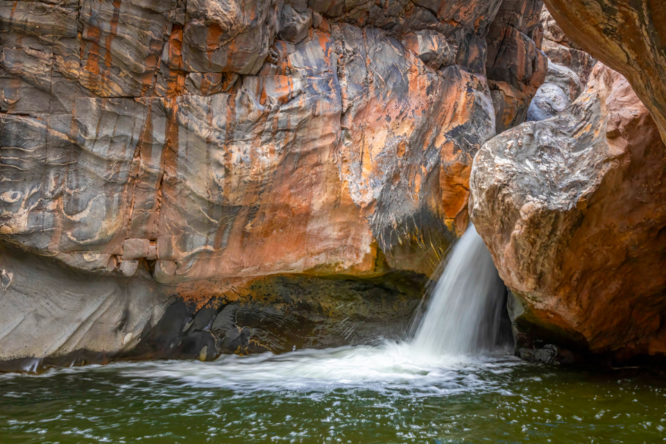 Shinumo Falls in Grand Canyon, Arizona