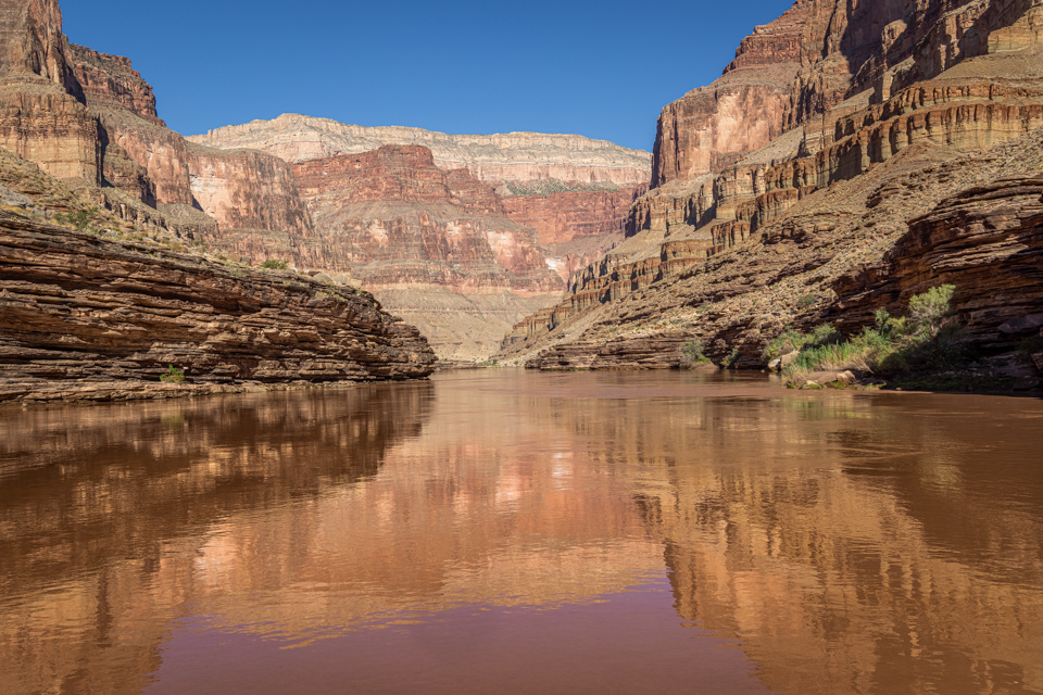 Muddy Reflection in Grand Canyon, Arizona