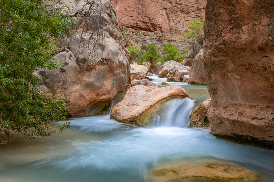 Blue Water in Grand Canyon, Arizona