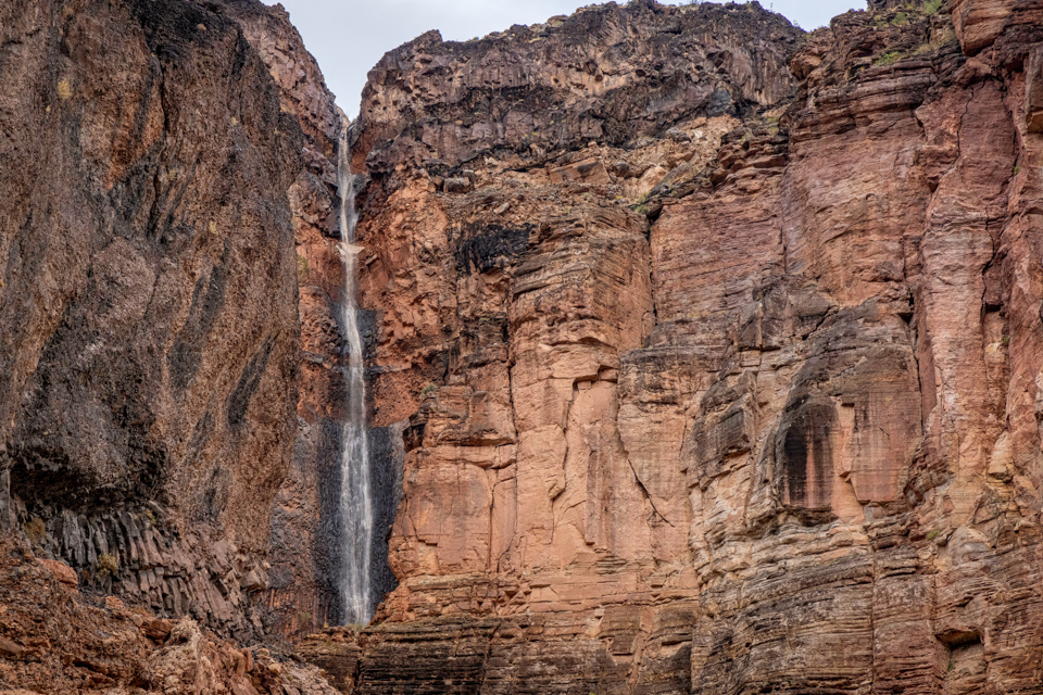 Monsoon Falls in Grand Canyon, Arizona