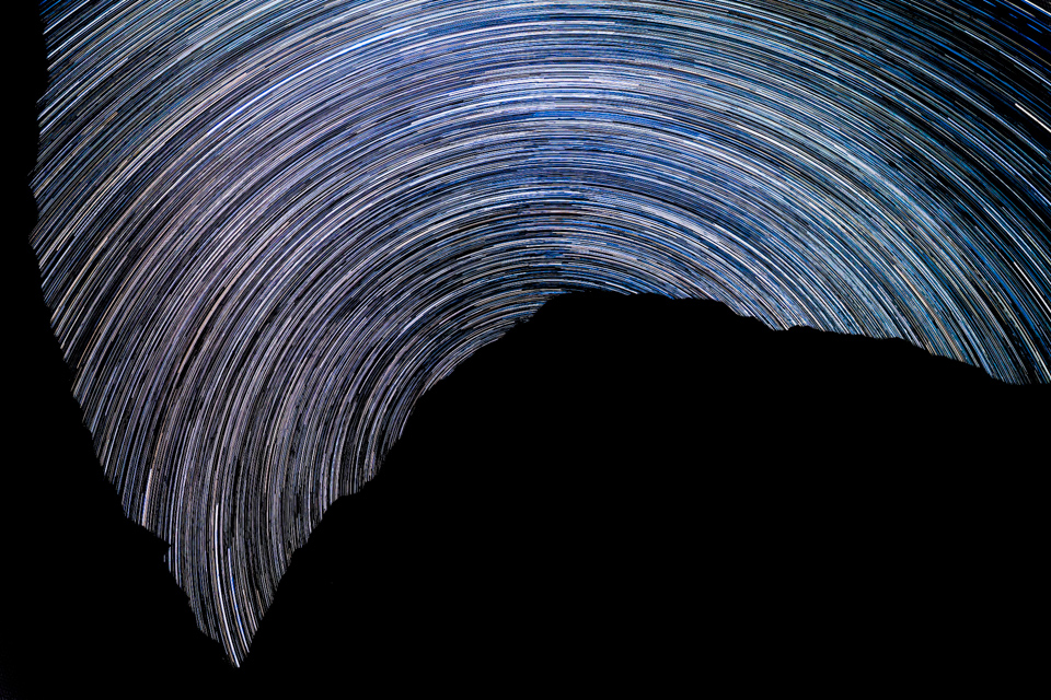 Star Circles in Grand Canyon, Arizona