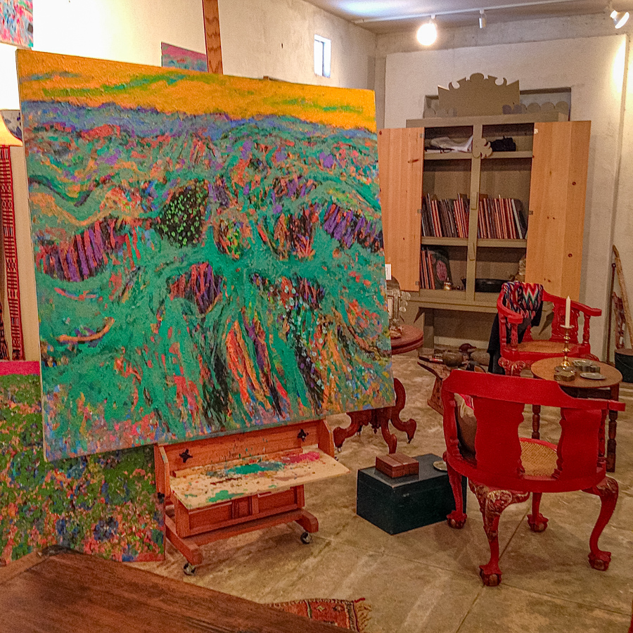 Artist Studio in Nogales, Arizona