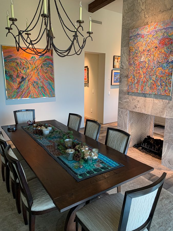 Dining Room in Paradise Valley, Arizona