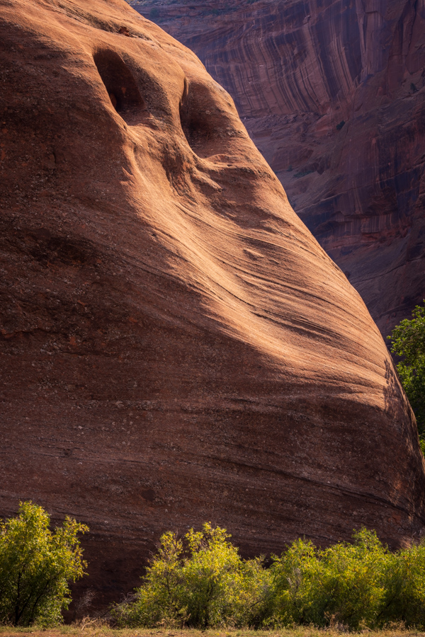 Mummy Rock in Chinle, Arizona