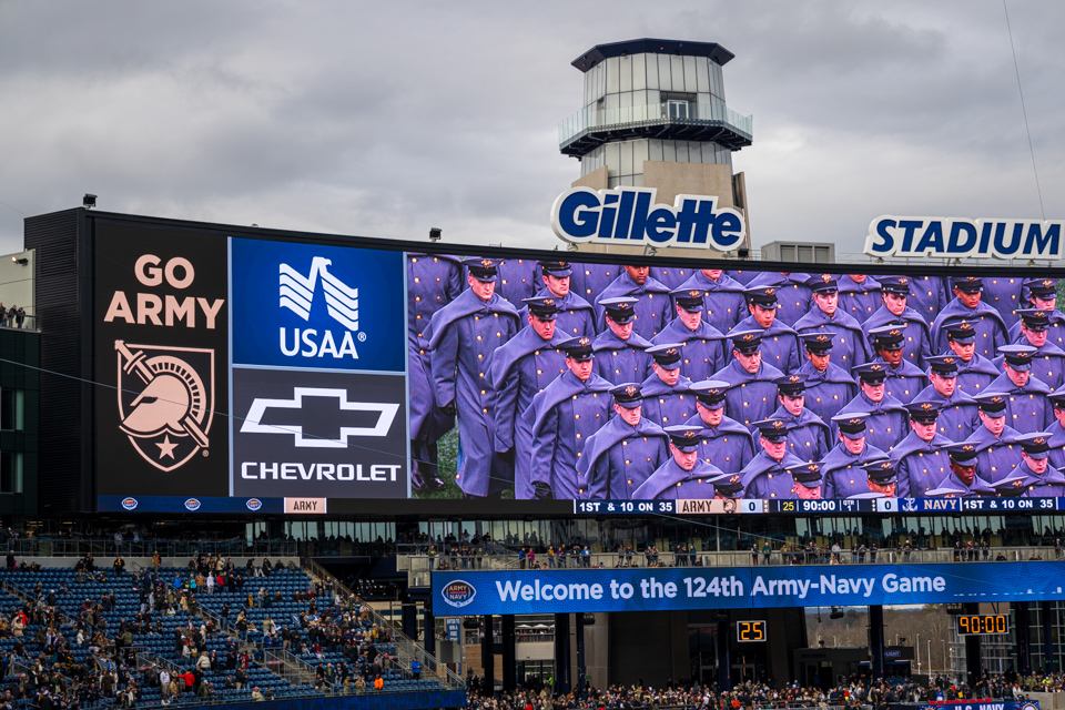 Jumbo Tron in Boston, Massachusetts