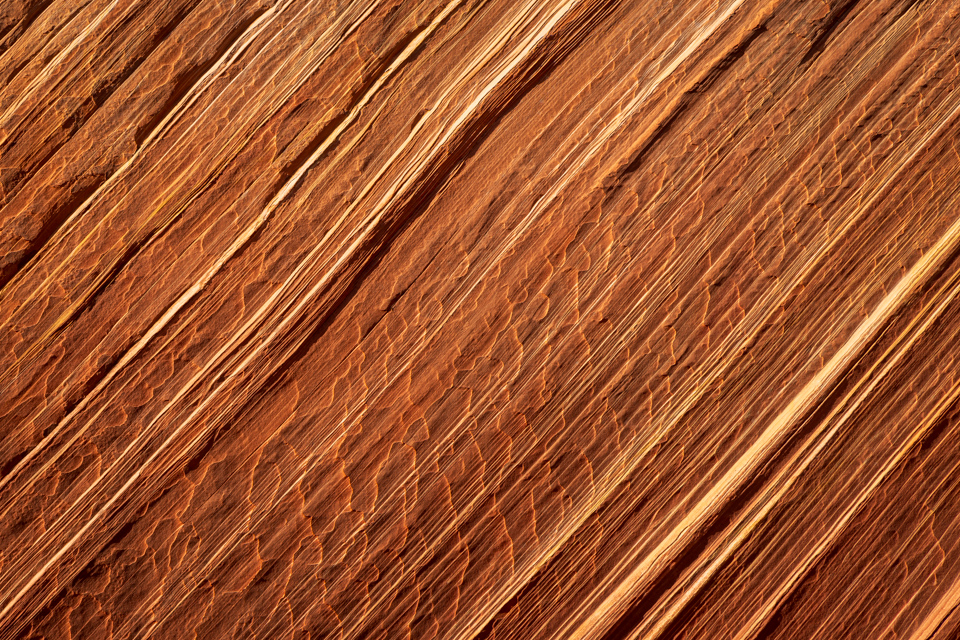 Sandstone Patterns in North Coyote Buttes, Arizona