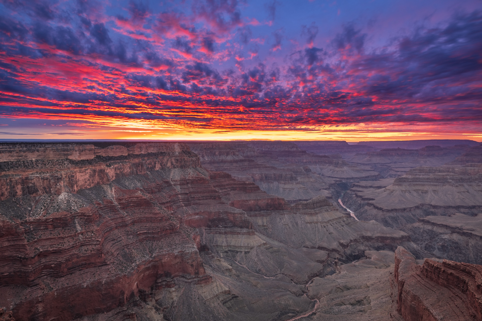 Grand Canyon Sunset in Grand Canyon, Arizona