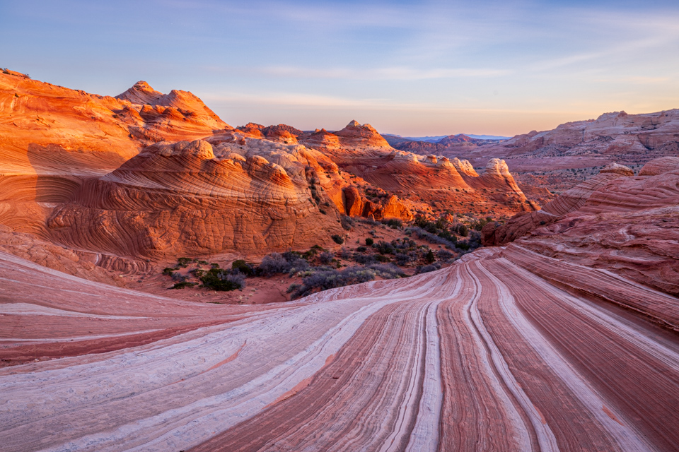 Sandstone Sunrise in North Coyote Buttes, Arizona