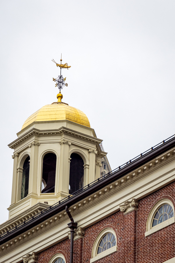Faneuil Hall in Boston, Massachusetts