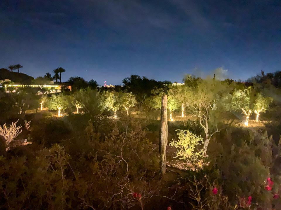 Night Lights in Paradise Valley, Arizona