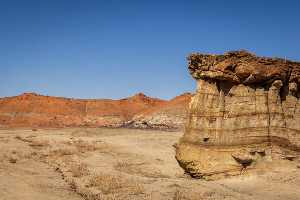 Colorful Rock in Farmington, New Mexico