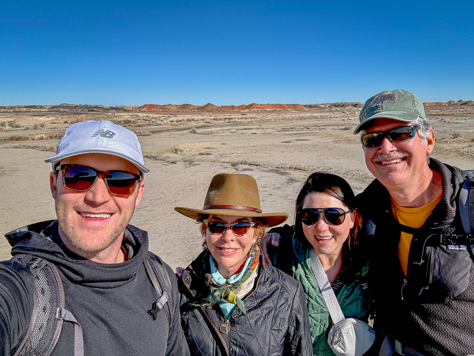 In the Bisti Wilderness in Farmington, New Mexico