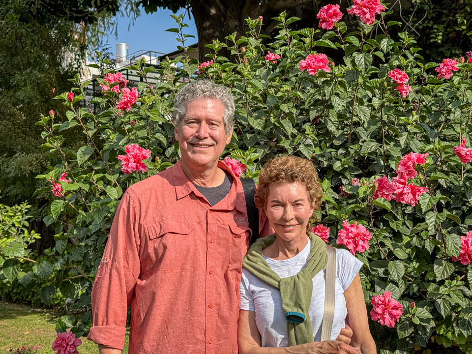In the Garden in Arequipa, Peru