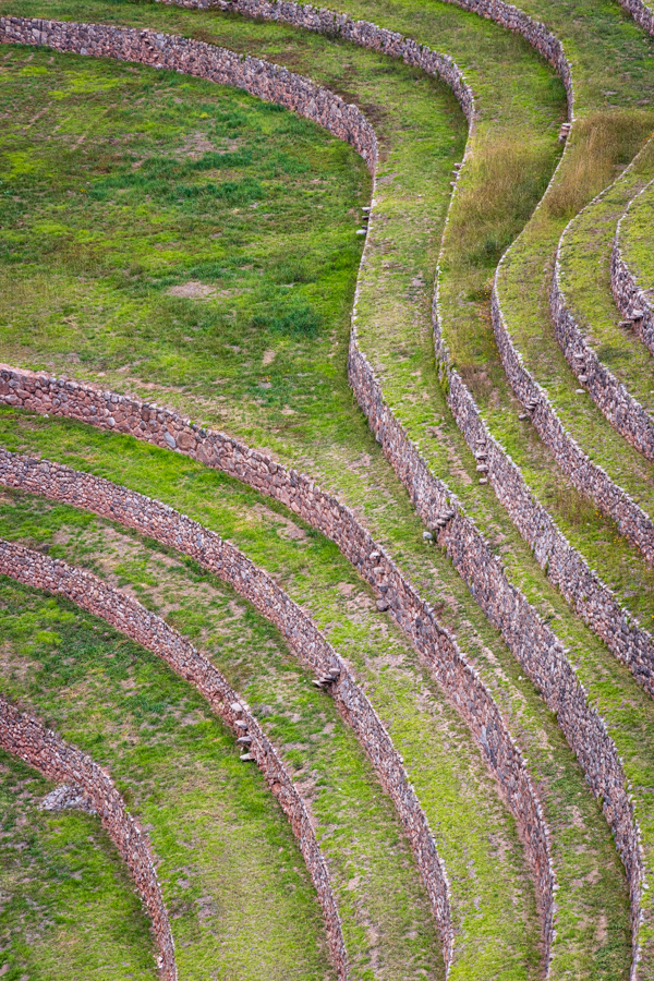 Terrace Walls in Sacred Valley, Peru